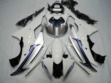 Purchase 2008-2016 White Black Blue Yamaha YZF R6 Motorcycle Replacement Fairings UK