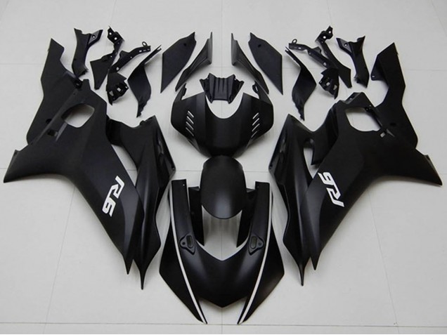 Purchase 2017-2023 Matte Black Yamaha YZF R6 Motorcycle Fairings UK