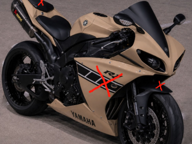 Purchase 3 Panels for Reece 2014 Yamaha YZF R1 MF9663 UK
