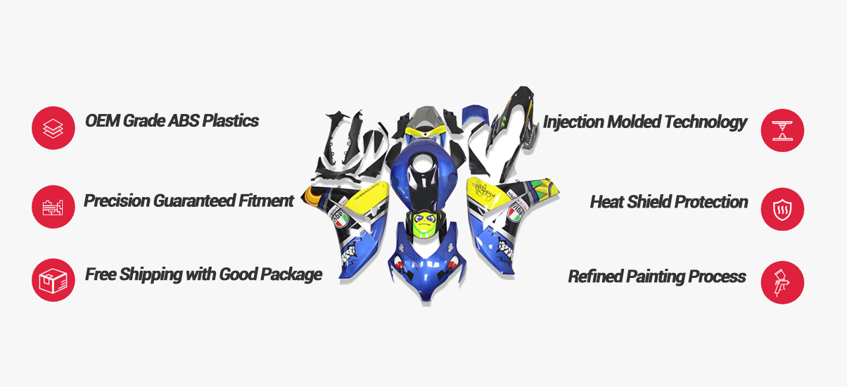 Best Aftermarket Motorcycle Fairings | FastFairings UK Official